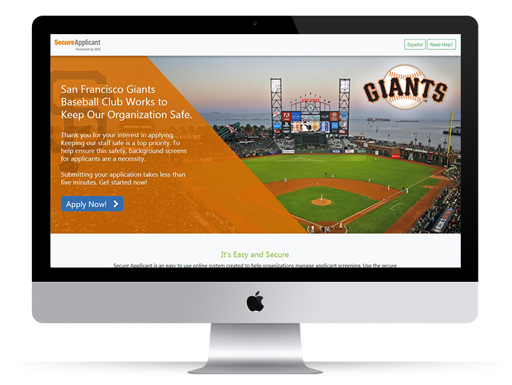GIANTS Secure Applicant – HeimDesigns